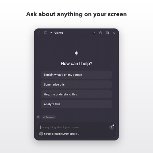 Glance Plus